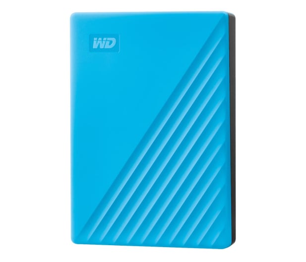 WD My Passport 4TB USB 3.2 Gen. 1 Niebieski - 530408 - zdjęcie